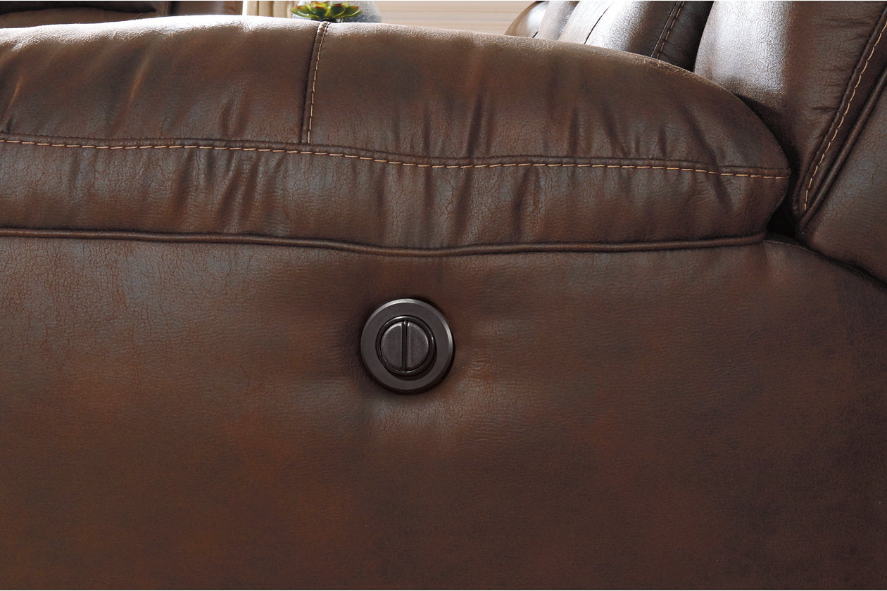 Stoneland Chocolate Power Recliner - 3990498 - Luna Furniture - Dallas Store