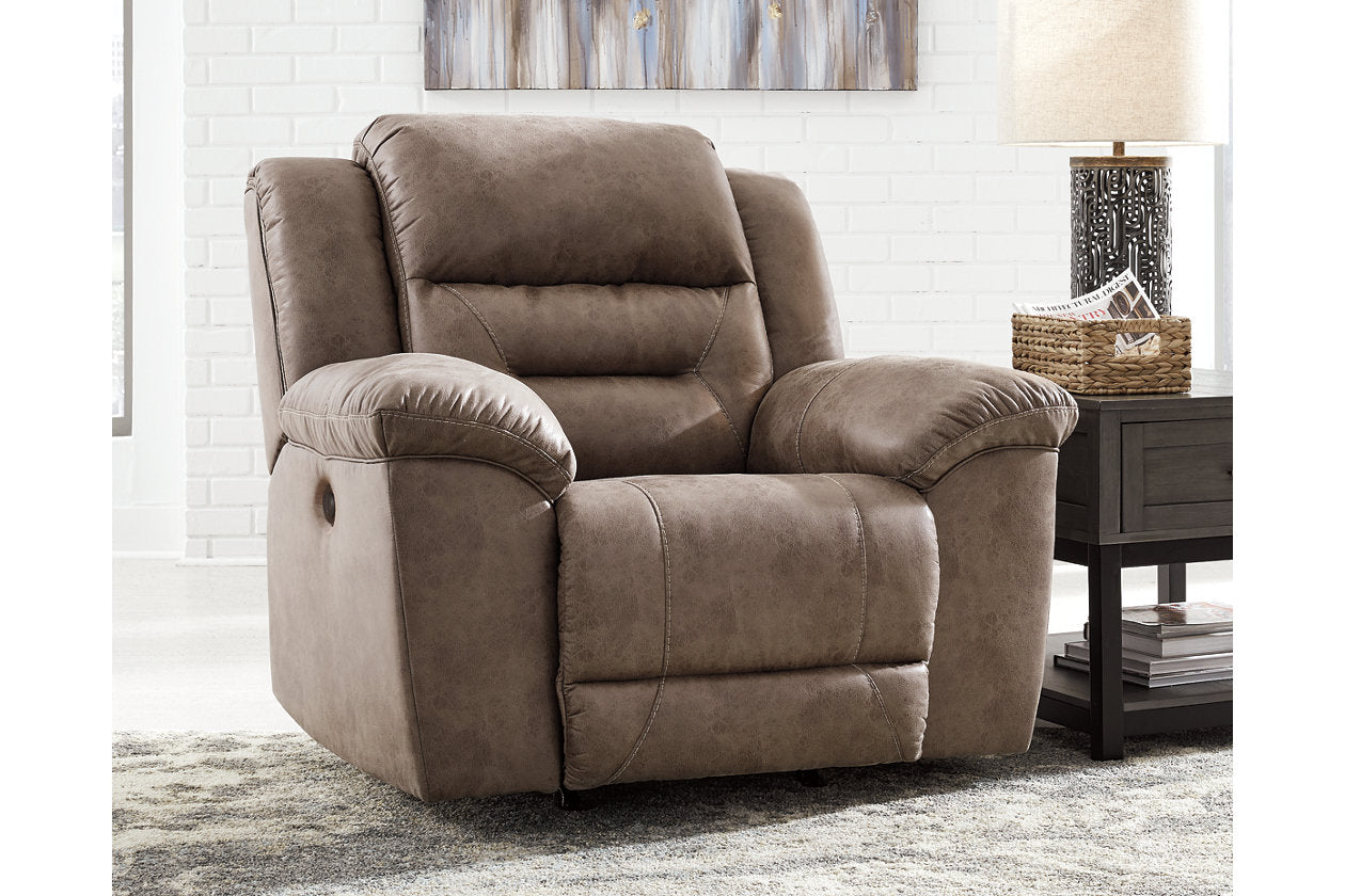 Stoneland Fossil Power Recliner - 3990598 - Luna Furniture - Dallas Store