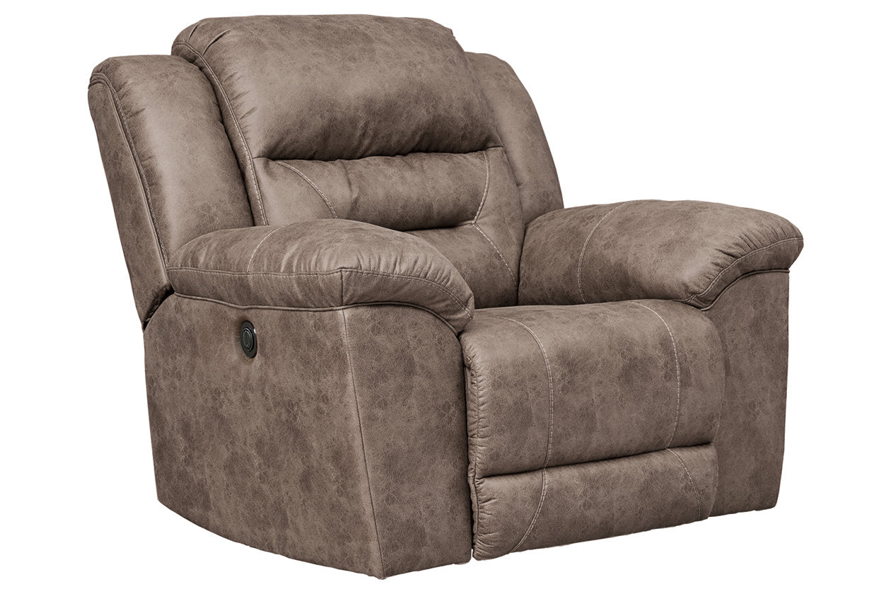 Stoneland Fossil Power Recliner - 3990598 - Luna Furniture - Dallas Store