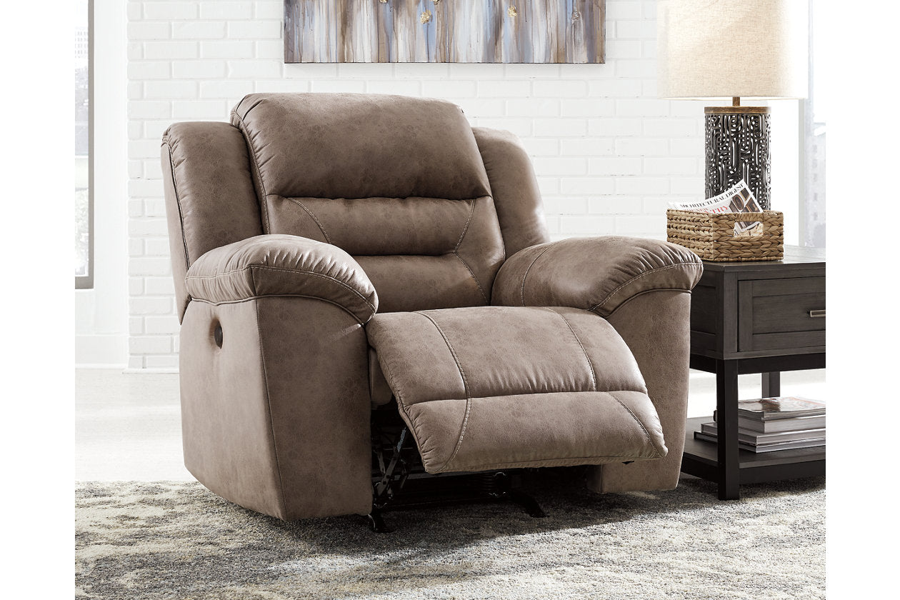 Stoneland Fossil Power Recliner - 3990598 - Luna Furniture - Dallas Store