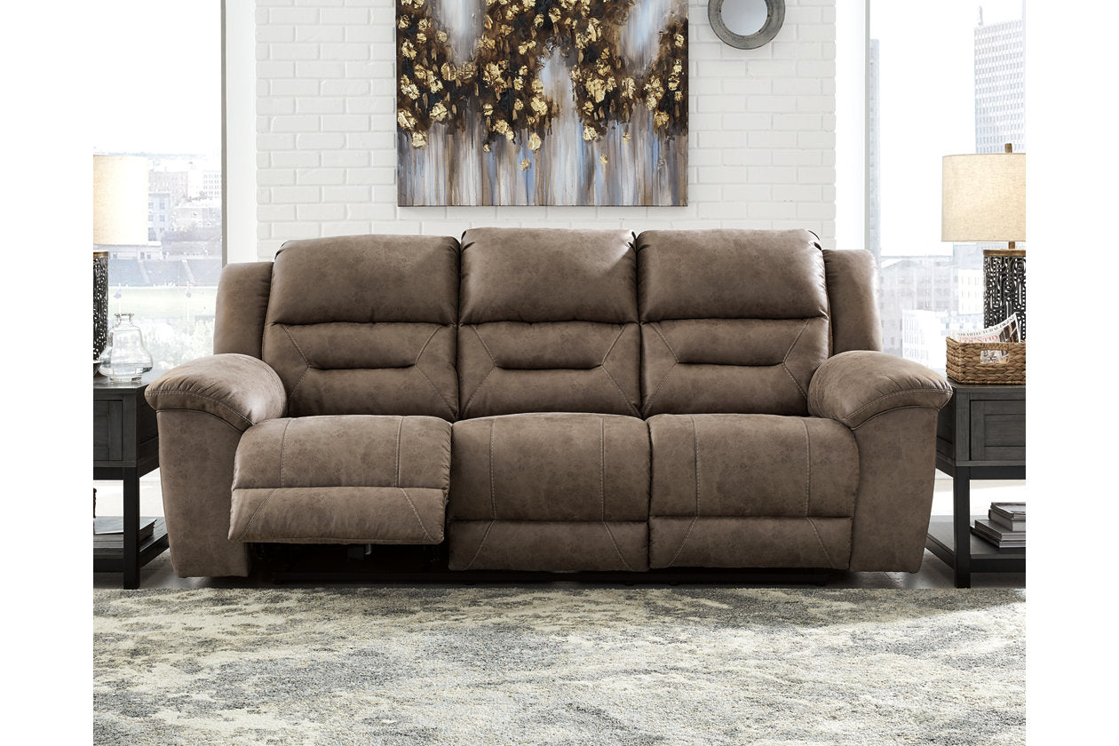 Stoneland Fossil Power Reclining Sofa - 3990587 - Luna Furniture - Dallas Store
