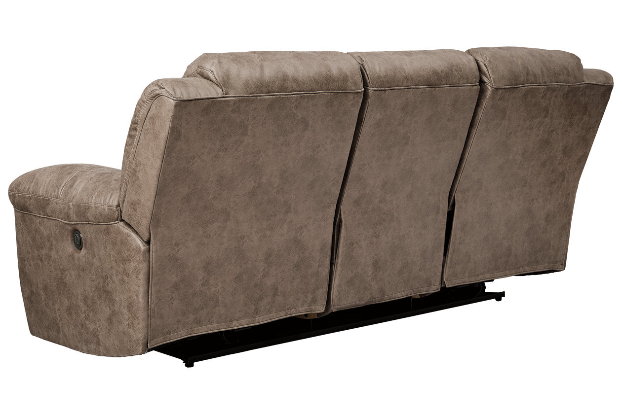 Stoneland Fossil Power Reclining Sofa - 3990587 - Luna Furniture - Dallas Store