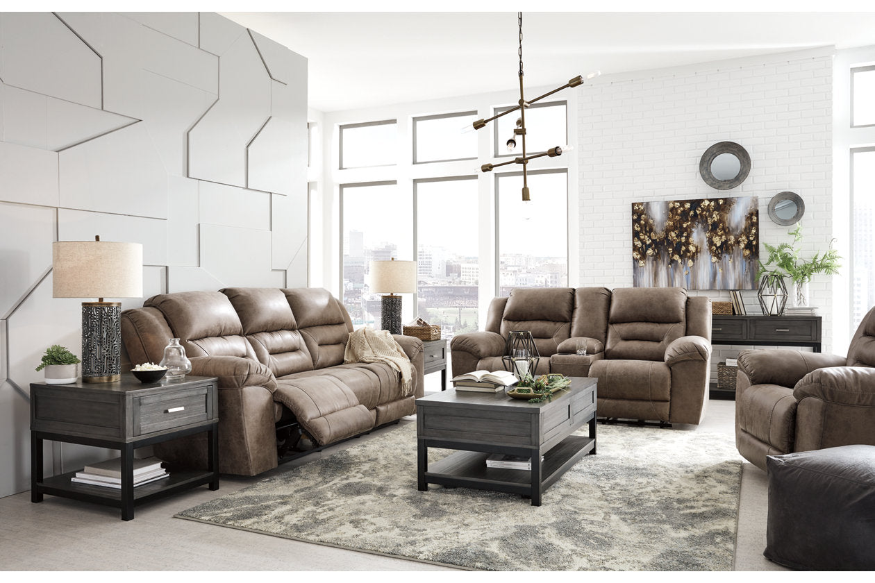 Stoneland Fossil Power Reclining Sofa - 3990587 - Luna Furniture - Dallas Store