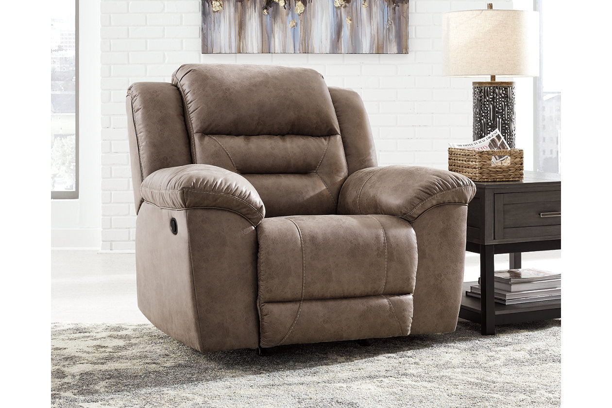 Stoneland Fossil Recliner - 3990525 - Luna Furniture - Dallas Store