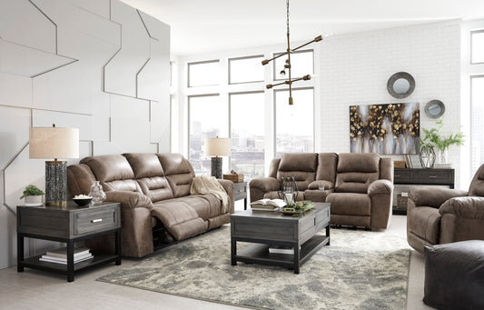 Stoneland Fossil Reclining Living Room Set - SET | 3990588 | 3990594 - Luna Furniture - Dallas Store