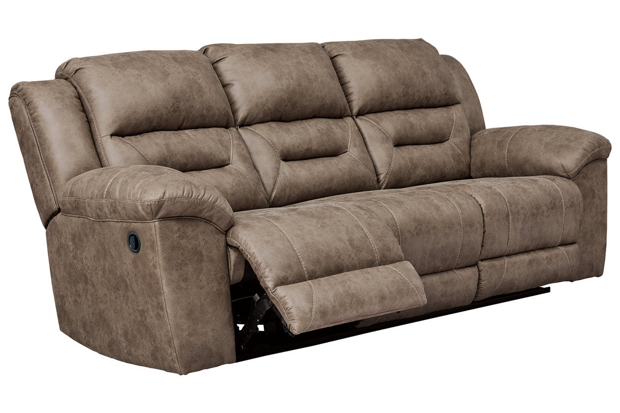 Stoneland Fossil Reclining Sofa - 3990588 - Luna Furniture - Dallas Store
