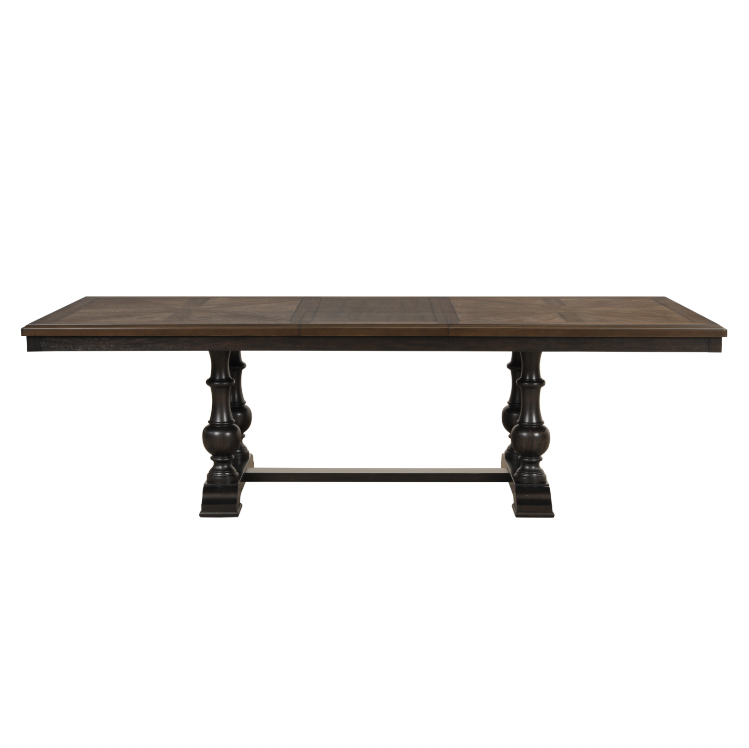 Stonington Brown Extendable Dining Set - SET | 5703-104 | 5703-104B | 5703A | 5703S(2) - Luna Furniture - Dallas Store