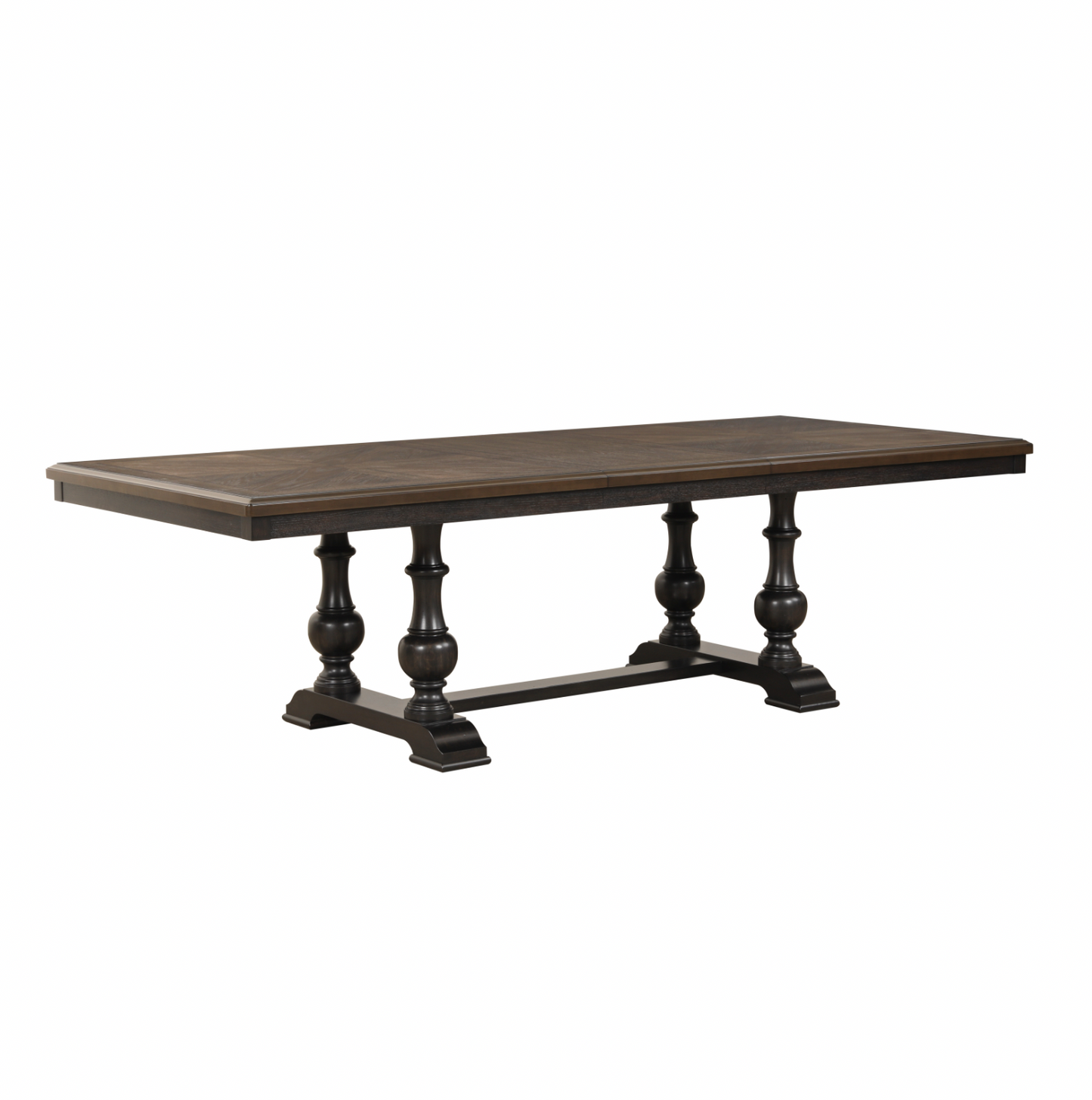 Stonington Brown Extendable Dining Set - SET | 5703-104 | 5703-104B | 5703A | 5703S(2) - Luna Furniture - Dallas Store