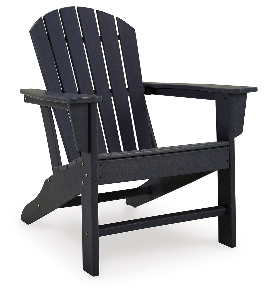 Sundown Treasure Black Adirondack Chair - P008-898 - Luna Furniture - Dallas Store