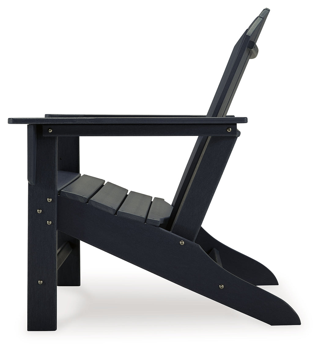 Sundown Treasure Black Adirondack Chair - P008-898 - Luna Furniture - Dallas Store