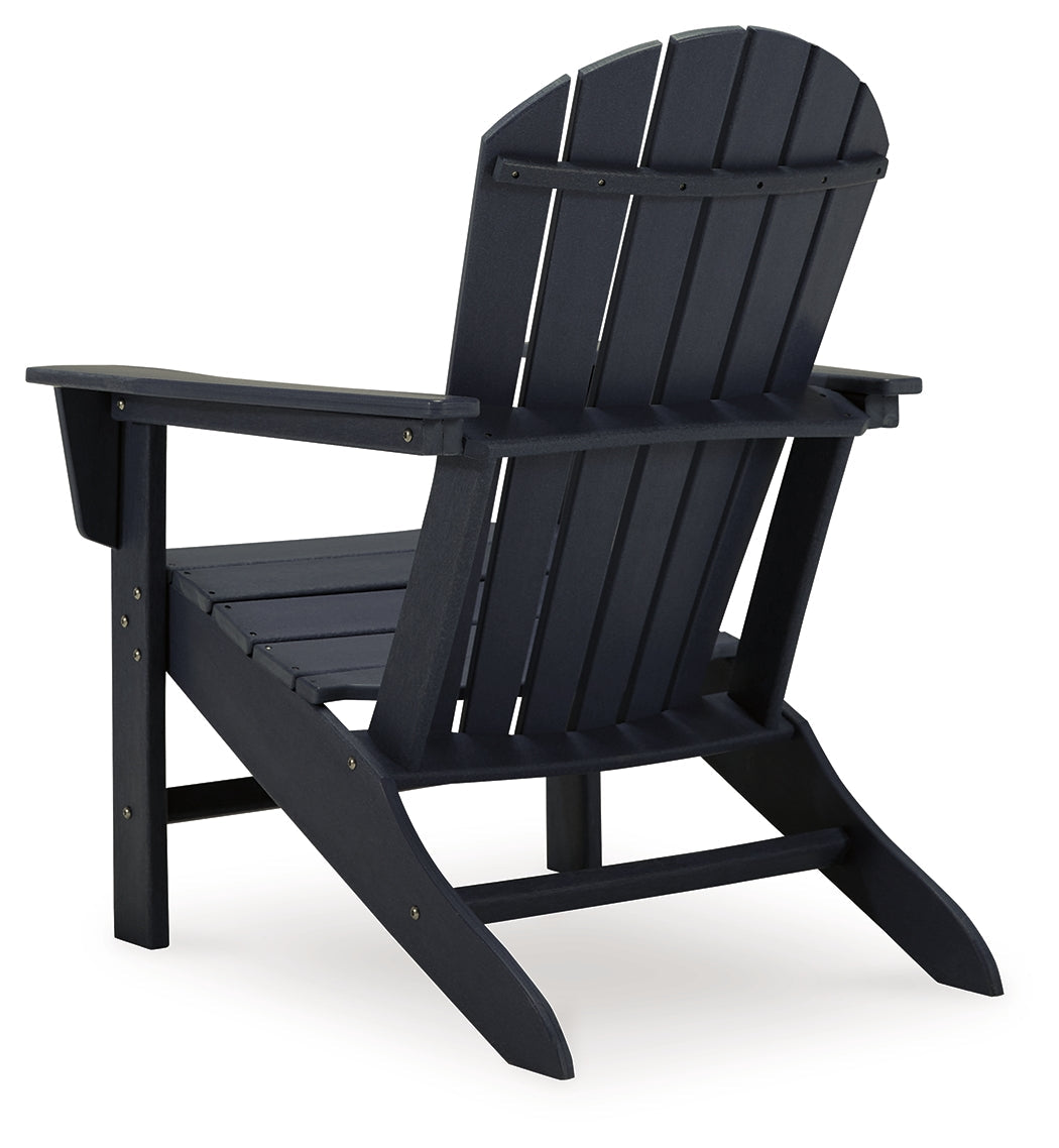 Sundown Treasure Black Adirondack Chair - P008-898 - Luna Furniture - Dallas Store
