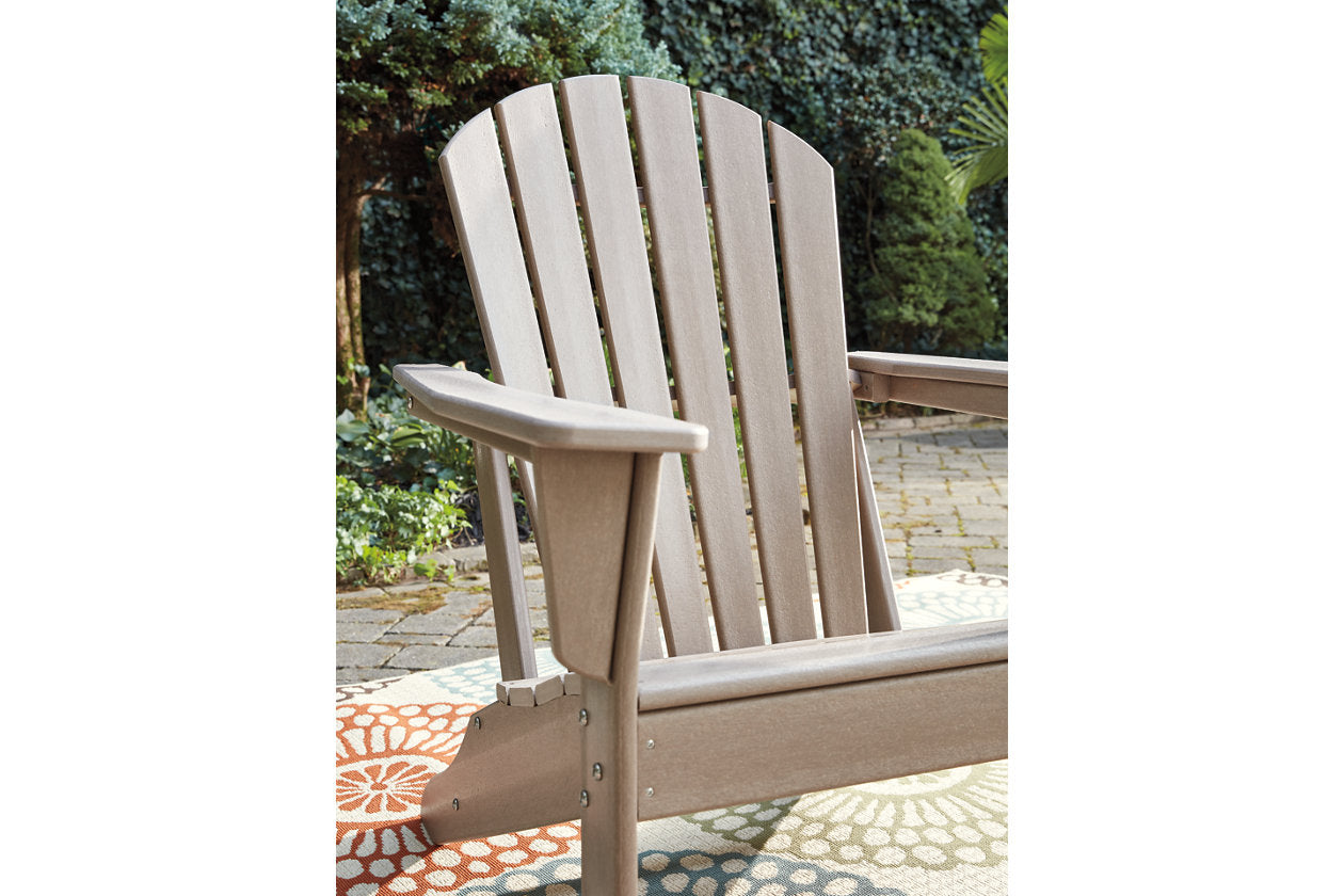 Sundown Treasure Grayish Brown Adirondack Chair - P014-898 - Luna Furniture - Dallas Store