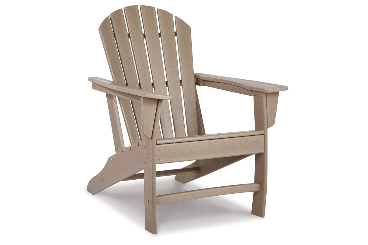 Sundown Treasure Grayish Brown Adirondack Chair - P014-898 - Luna Furniture - Dallas Store