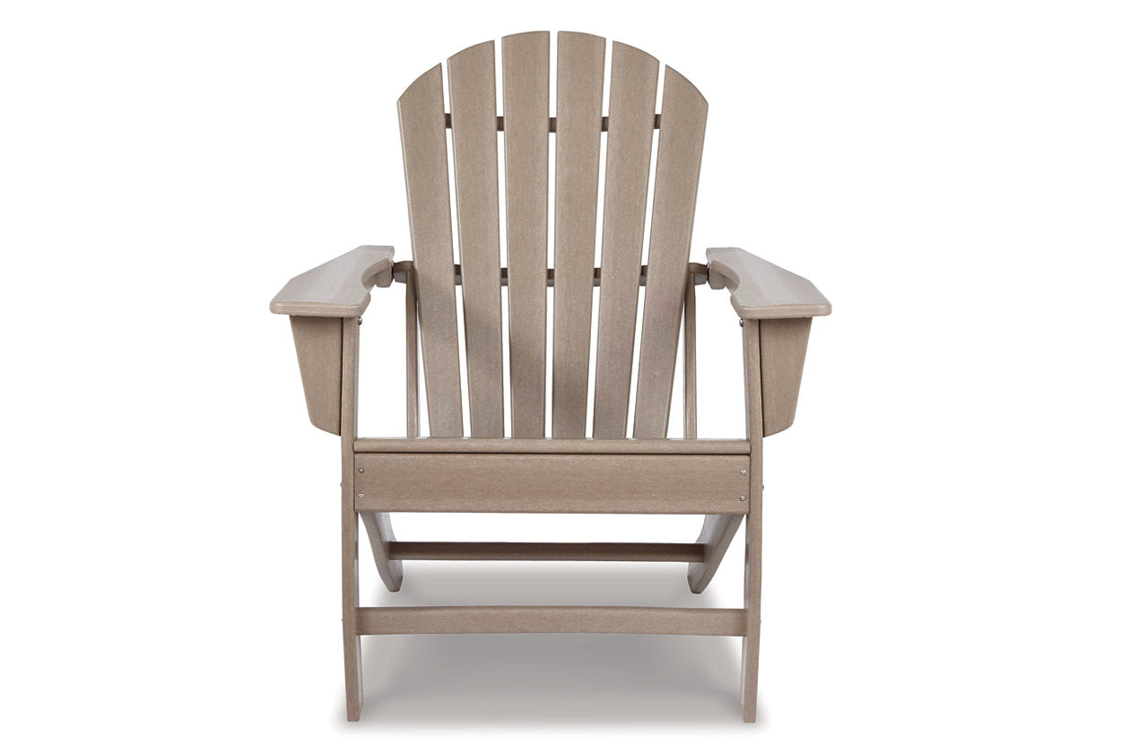 Sundown Treasure Grayish Brown Adirondack Chair - P014-898 - Luna Furniture - Dallas Store