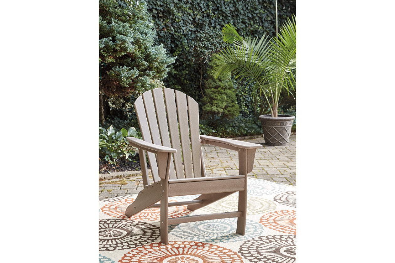 Sundown Treasure Grayish Brown Adirondack Chair - P014-898 - Luna Furniture - Dallas Store