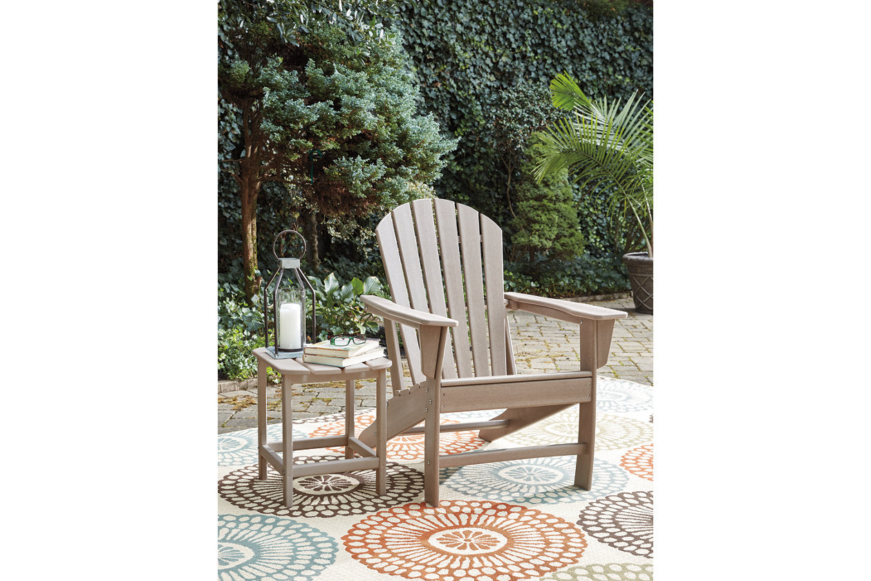 Sundown Treasure Grayish Brown Adirondack Chair - P014-898 - Luna Furniture - Dallas Store