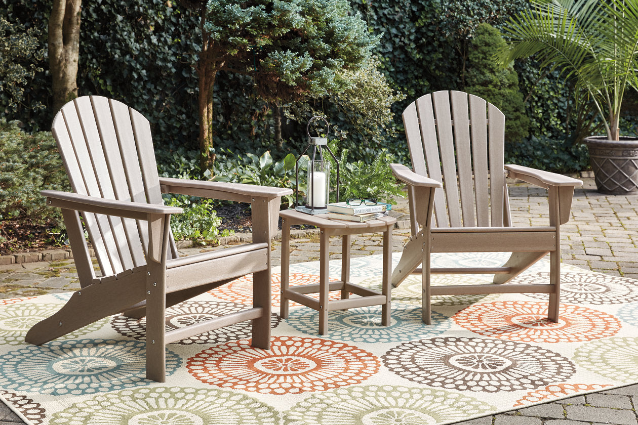 Sundown Treasure Grayish Brown Adirondack Chair - P014-898 - Luna Furniture - Dallas Store