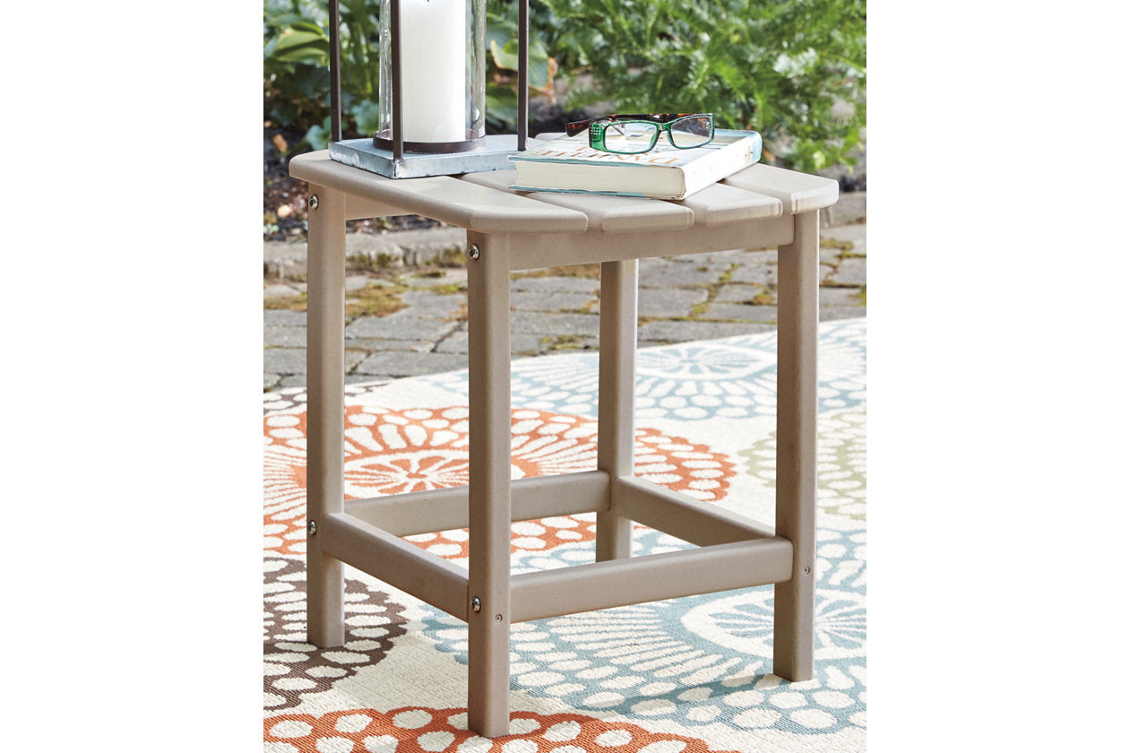 Sundown Treasure Grayish Brown End Table - P014-703 - Luna Furniture - Dallas Store