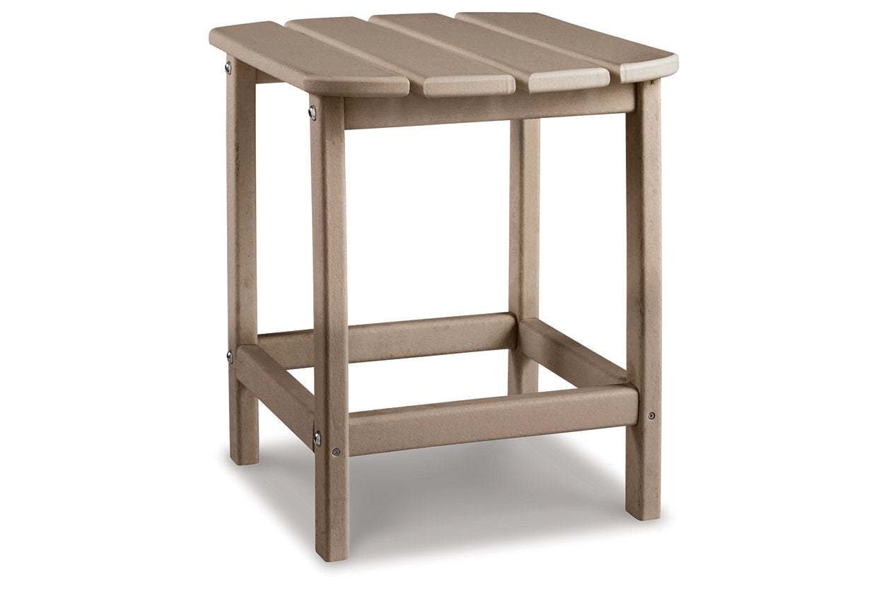 Sundown Treasure Grayish Brown End Table - P014-703 - Luna Furniture - Dallas Store