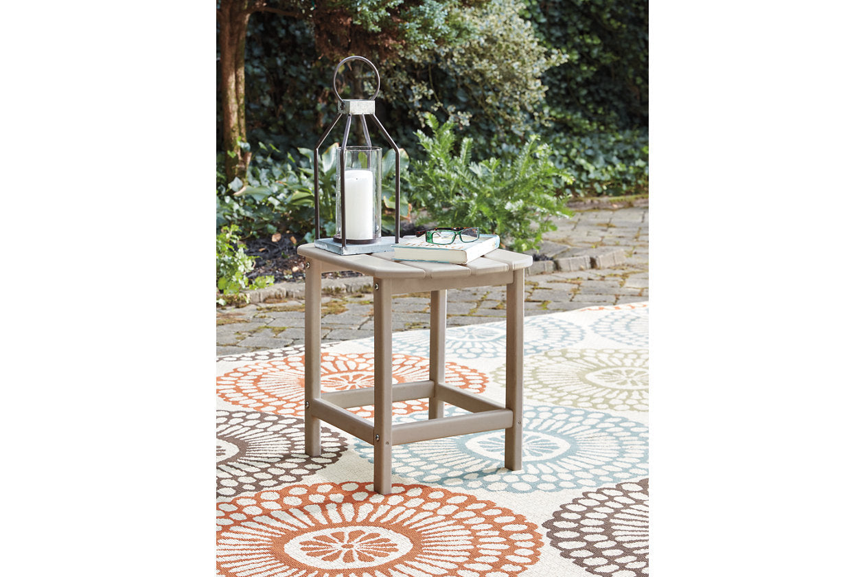Sundown Treasure Grayish Brown End Table - P014-703 - Luna Furniture - Dallas Store