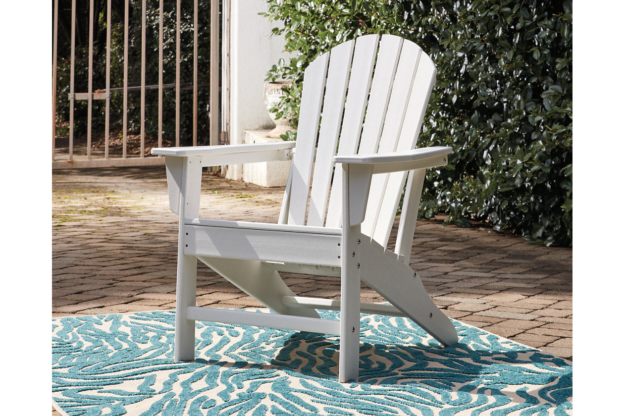 Sundown Treasure White Adirondack Chair - P011-898 - Luna Furniture - Dallas Store
