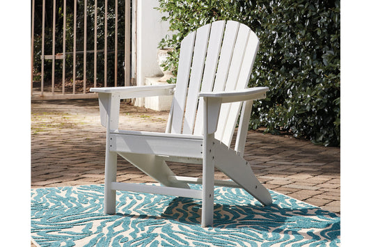 Sundown Treasure White Adirondack Chair - P011-898 - Luna Furniture - Dallas Store