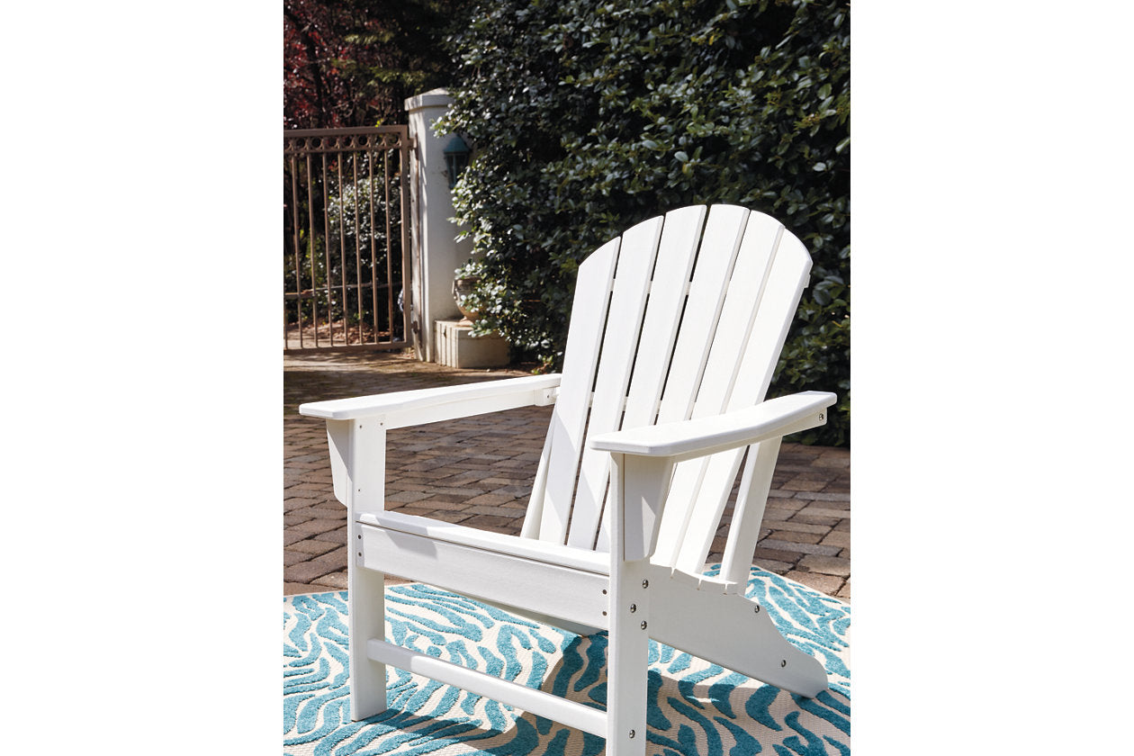 Sundown Treasure White Adirondack Chair - P011-898 - Luna Furniture - Dallas Store