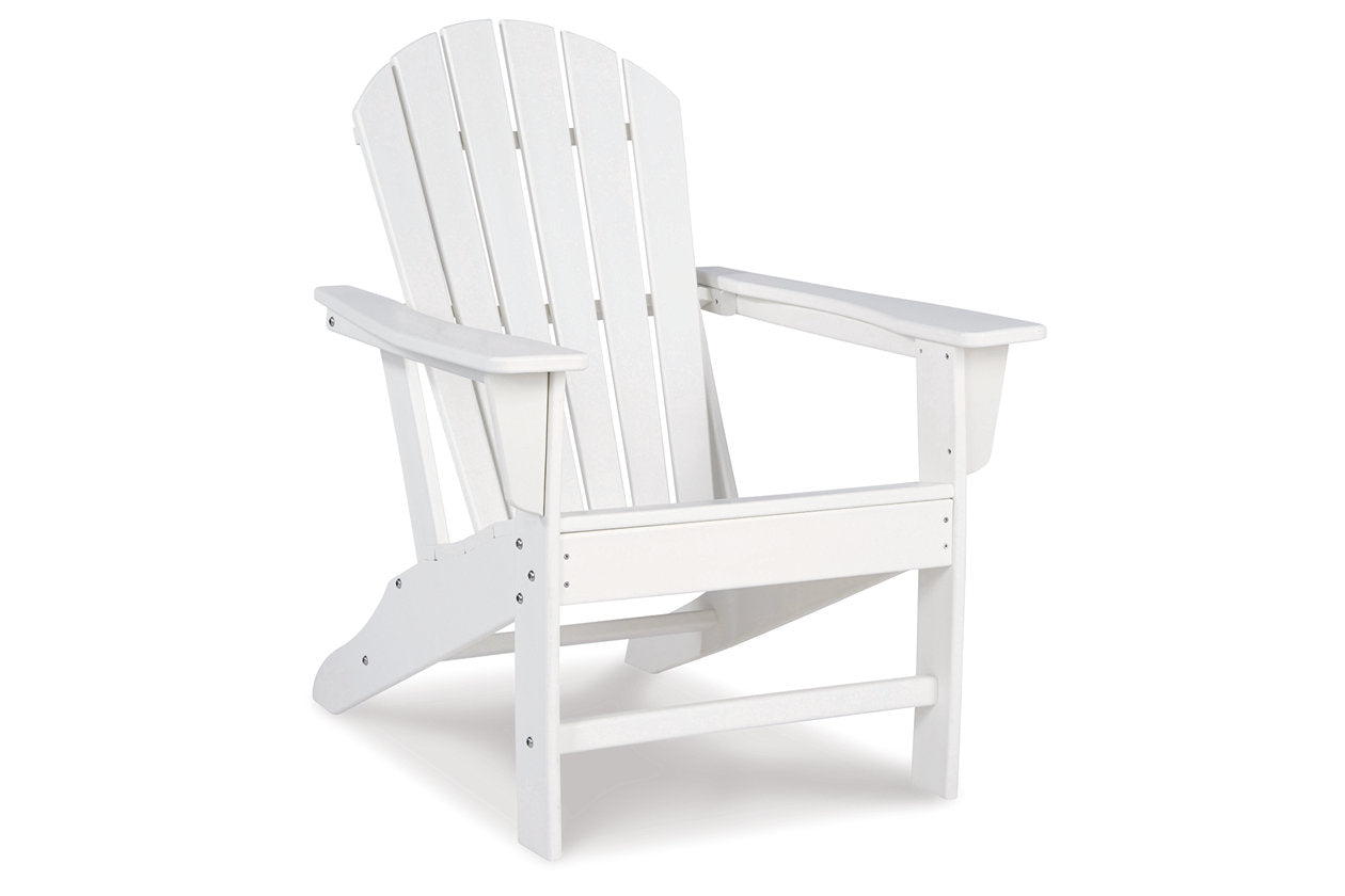 Sundown Treasure White Adirondack Chair - P011-898 - Luna Furniture - Dallas Store