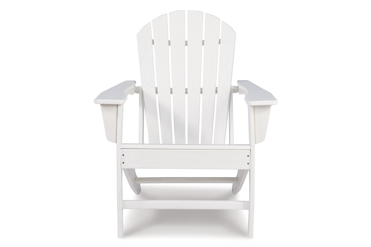 Sundown Treasure White Adirondack Chair - P011-898 - Luna Furniture - Dallas Store