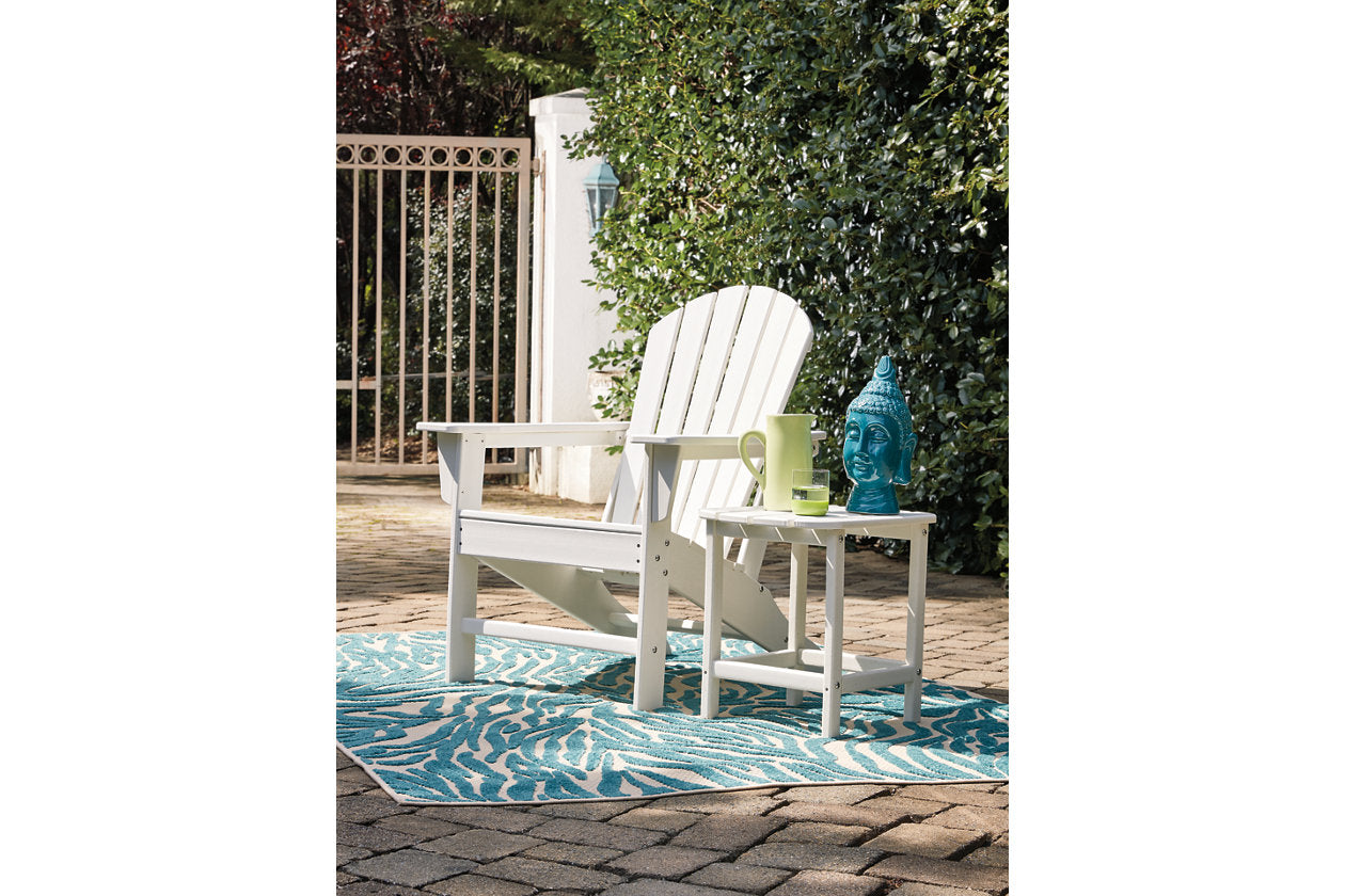 Sundown Treasure White Adirondack Chair - P011-898 - Luna Furniture - Dallas Store