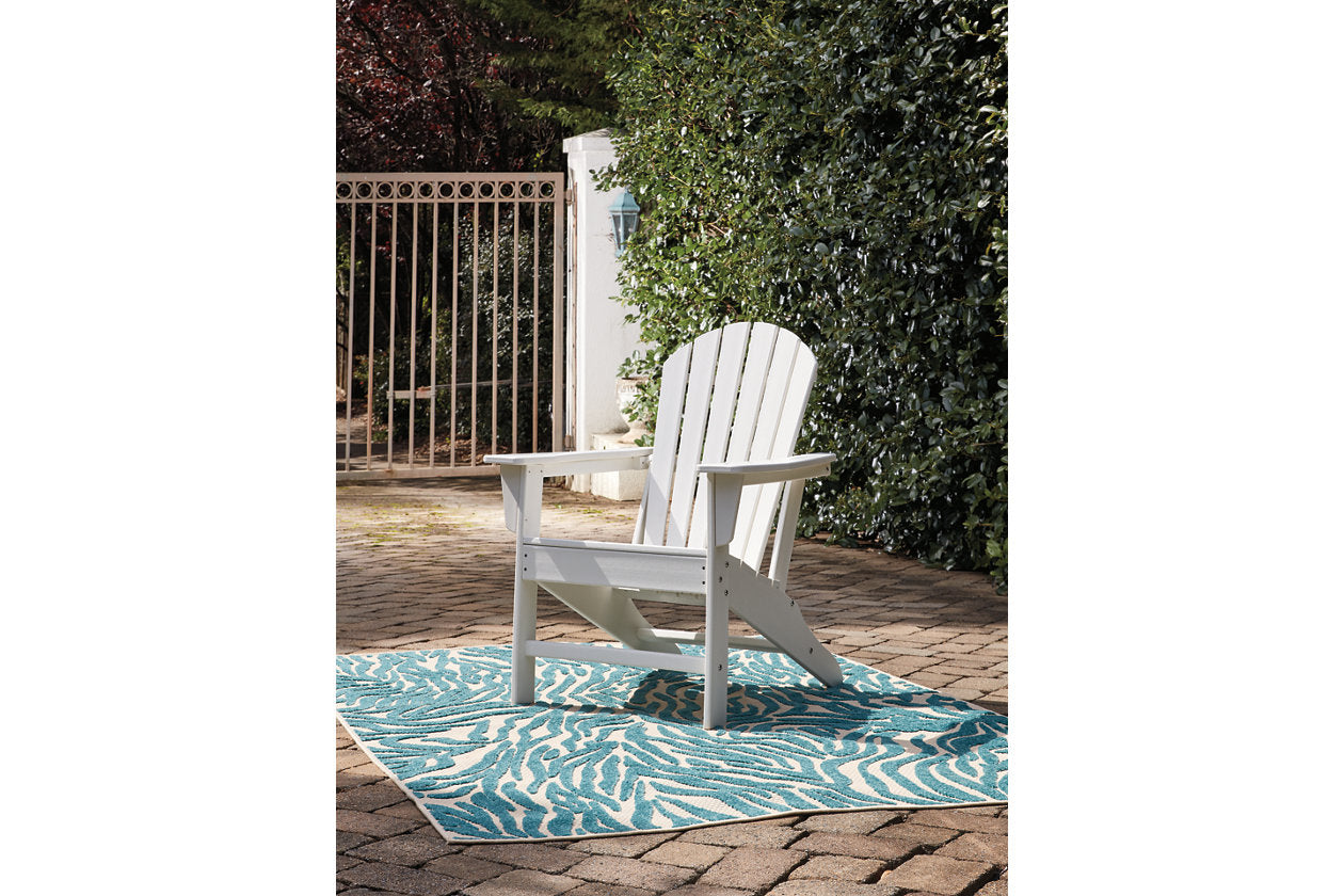 Sundown Treasure White Adirondack Chair - P011-898 - Luna Furniture - Dallas Store