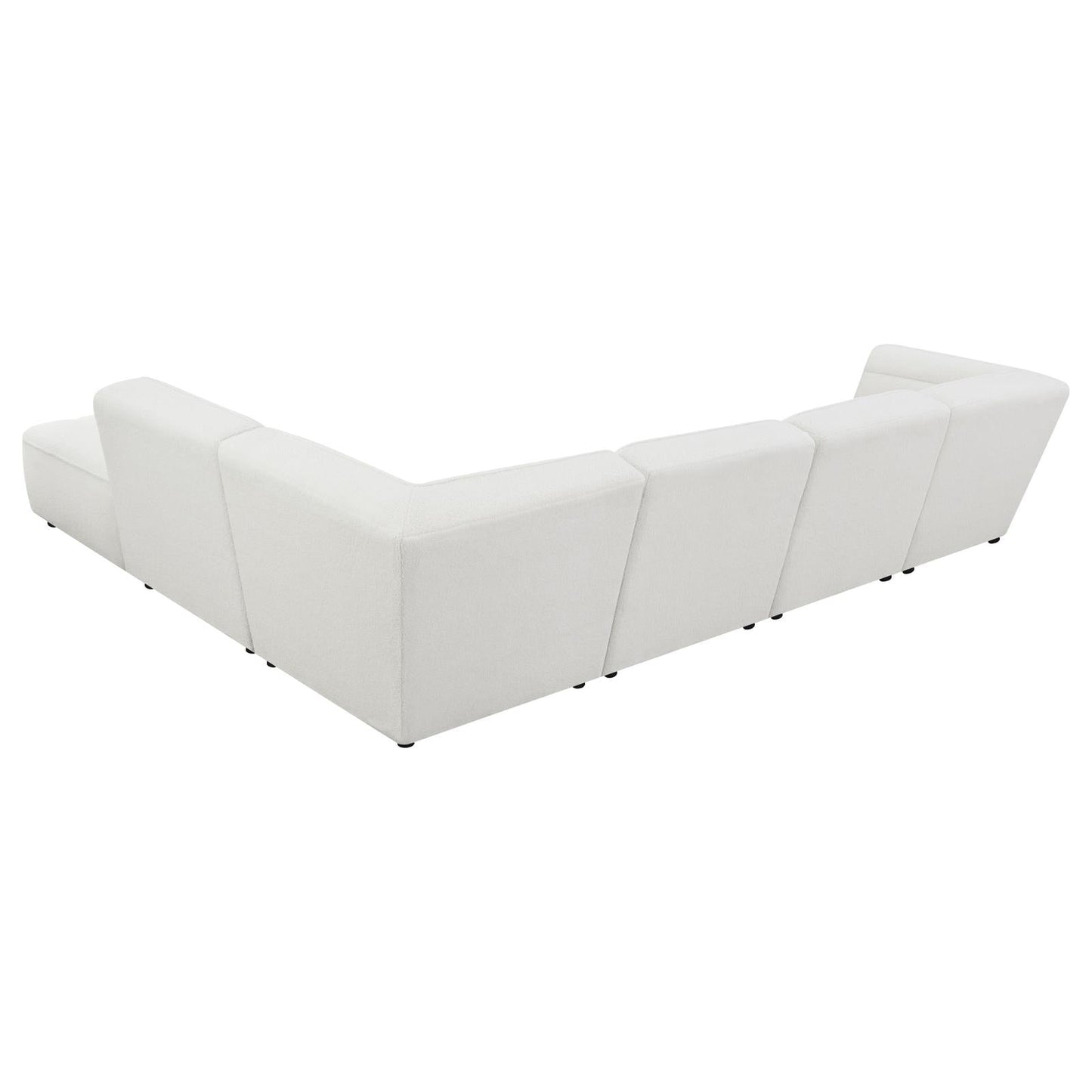 Sunny 6-Piece Upholstered Sectional Natural - 551621-SET - Luna Furniture - Dallas Store