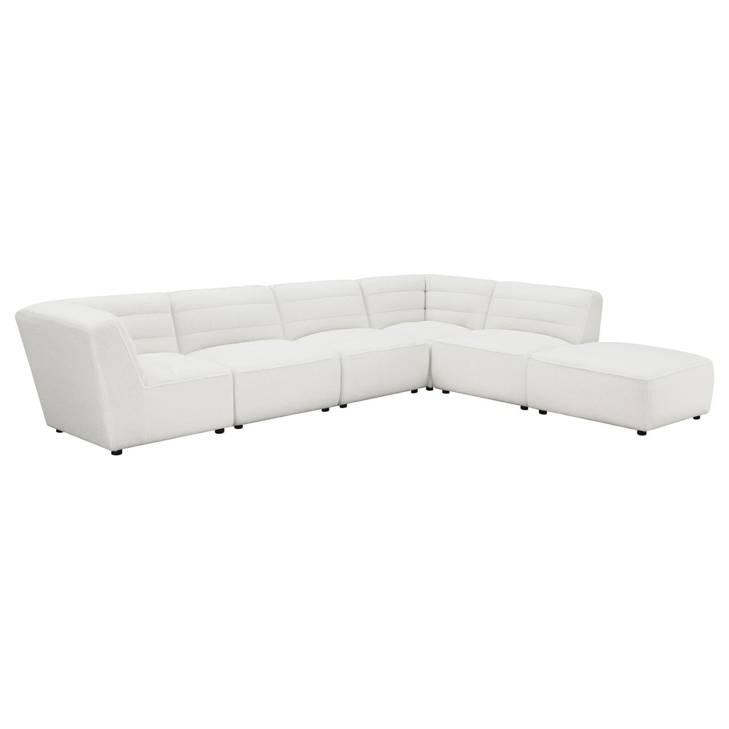 Sunny Natural Upholstered Armless Chair - 551621 - Luna Furniture - Dallas Store