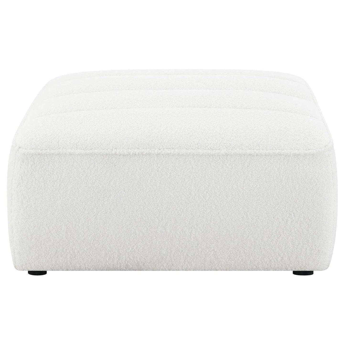 Sunny Upholstered Ottoman Natural - 551623 - Luna Furniture - Dallas Store