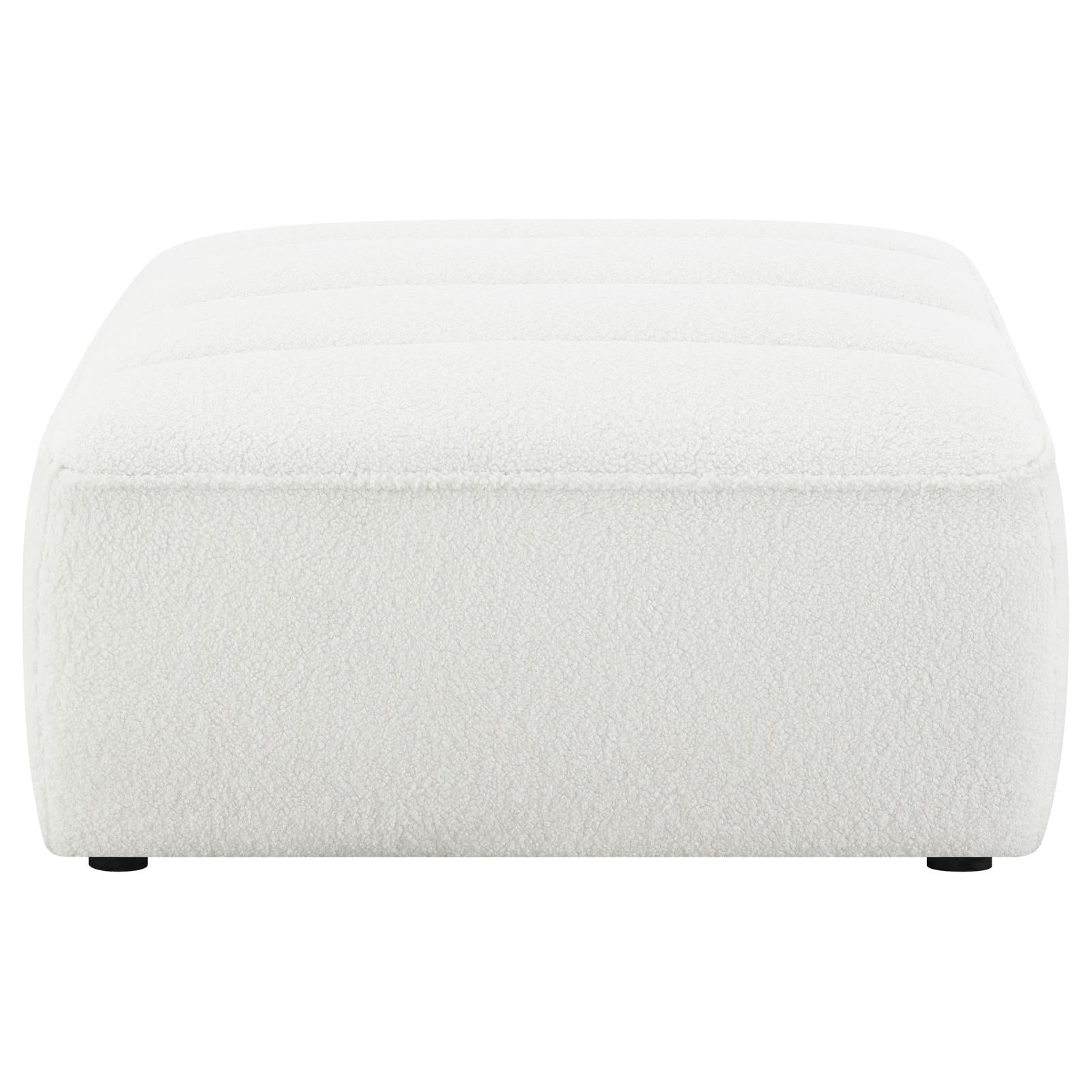Sunny Upholstered Ottoman Natural - 551623 - Luna Furniture - Dallas Store