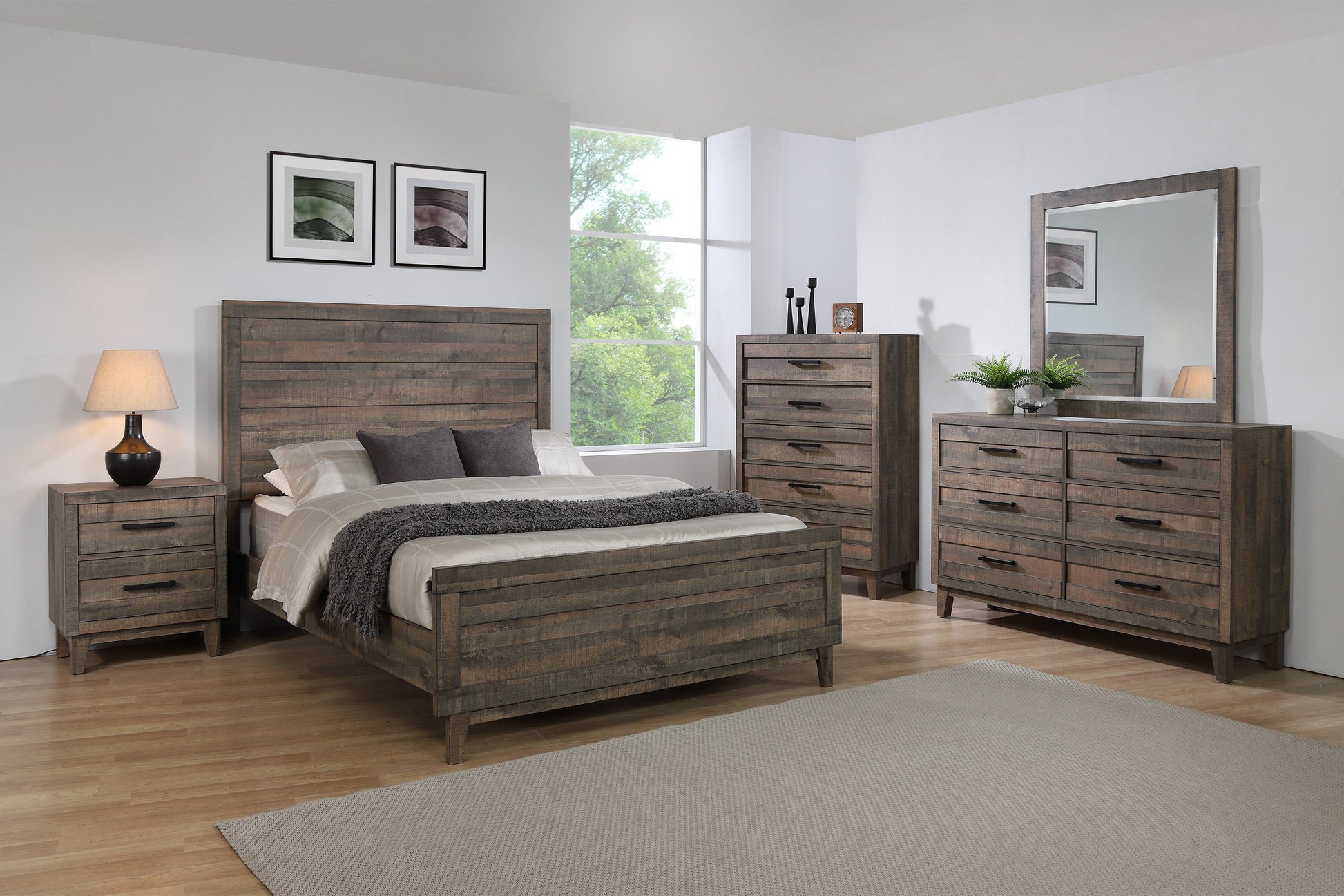 Tacoma Rustic Brown Chest - B8280-4 - Luna Furniture - Dallas Store