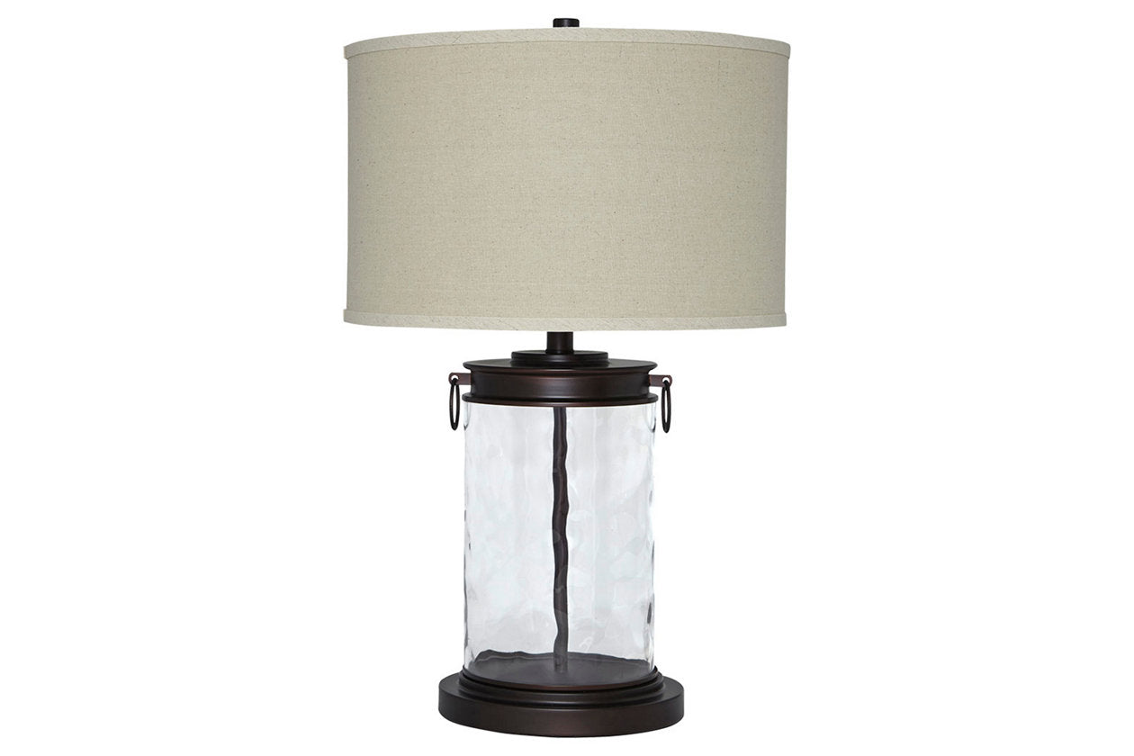 Tailynn Clear/Bronze Finish Table Lamp - L430324 - Luna Furniture - Dallas Store