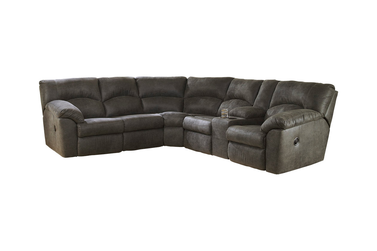 Tambo Pewter 2-Piece Reclining Sectional - SET | 2780148 | 2780149 - Luna Furniture - Dallas Store