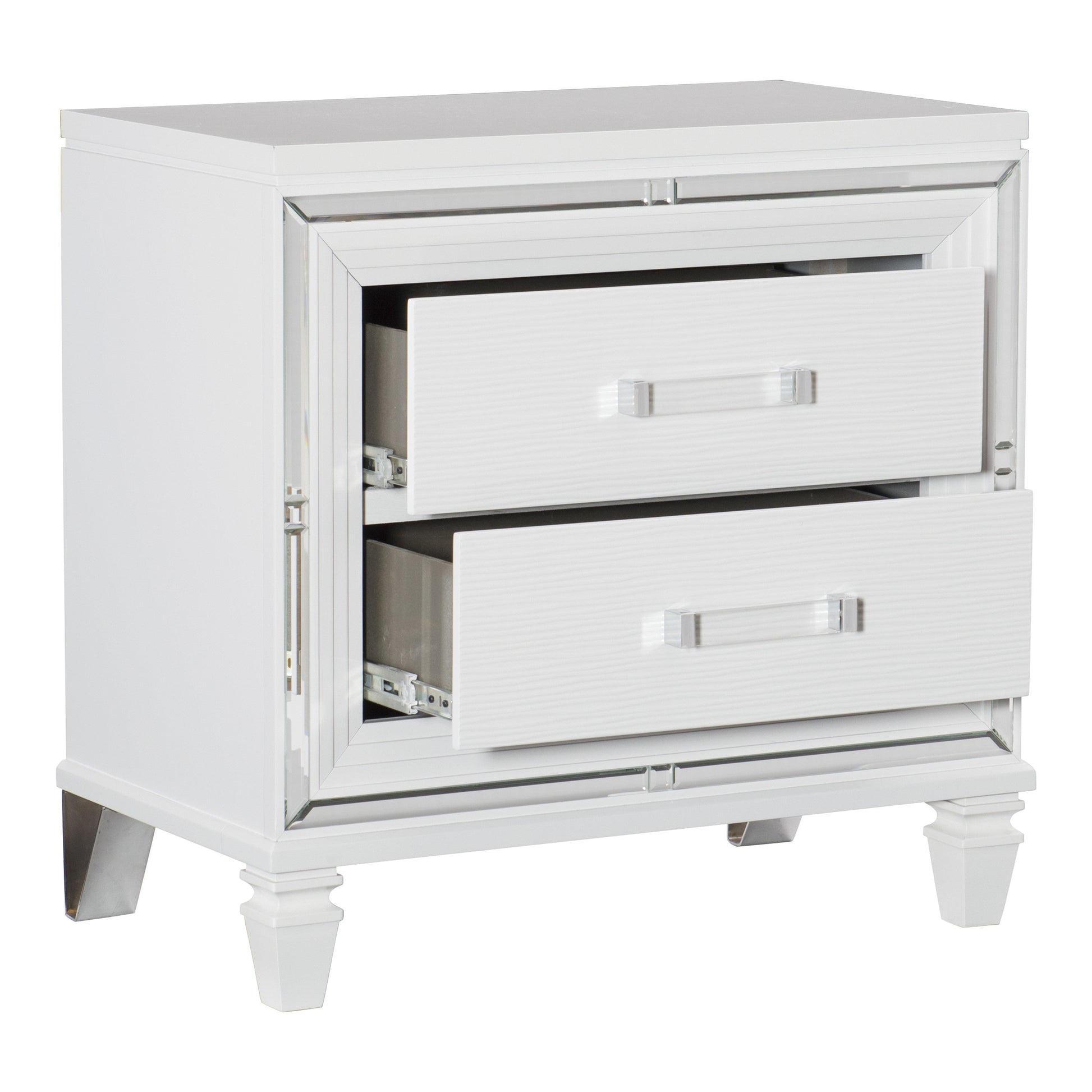 Tamsin White Nightstand - 1616W-4 - Luna Furniture - Dallas Store