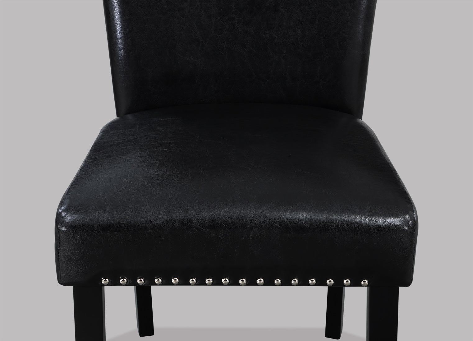 Tanner White/Black Side Chair, Set of 2 - 2222S - Luna Furniture - Dallas Store