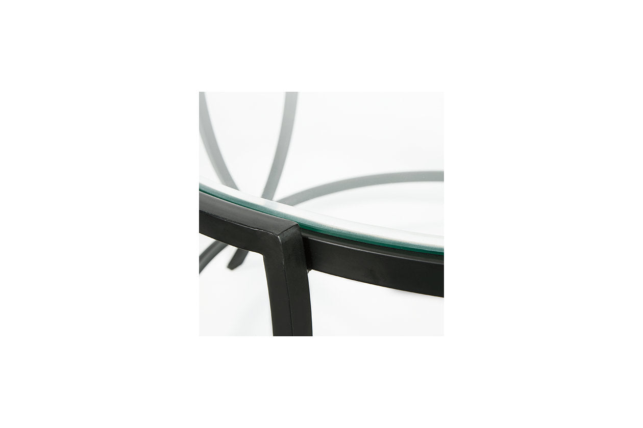 Tarrin Black Table, Set of 3 - T115-13 - Luna Furniture - Dallas Store
