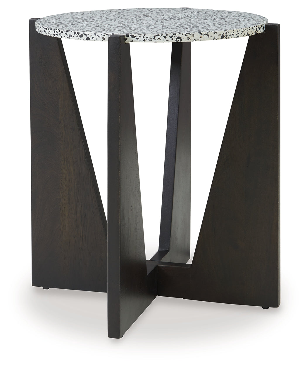 Tellrich Black/White Accent Table - A4000616 - Luna Furniture - Dallas Store