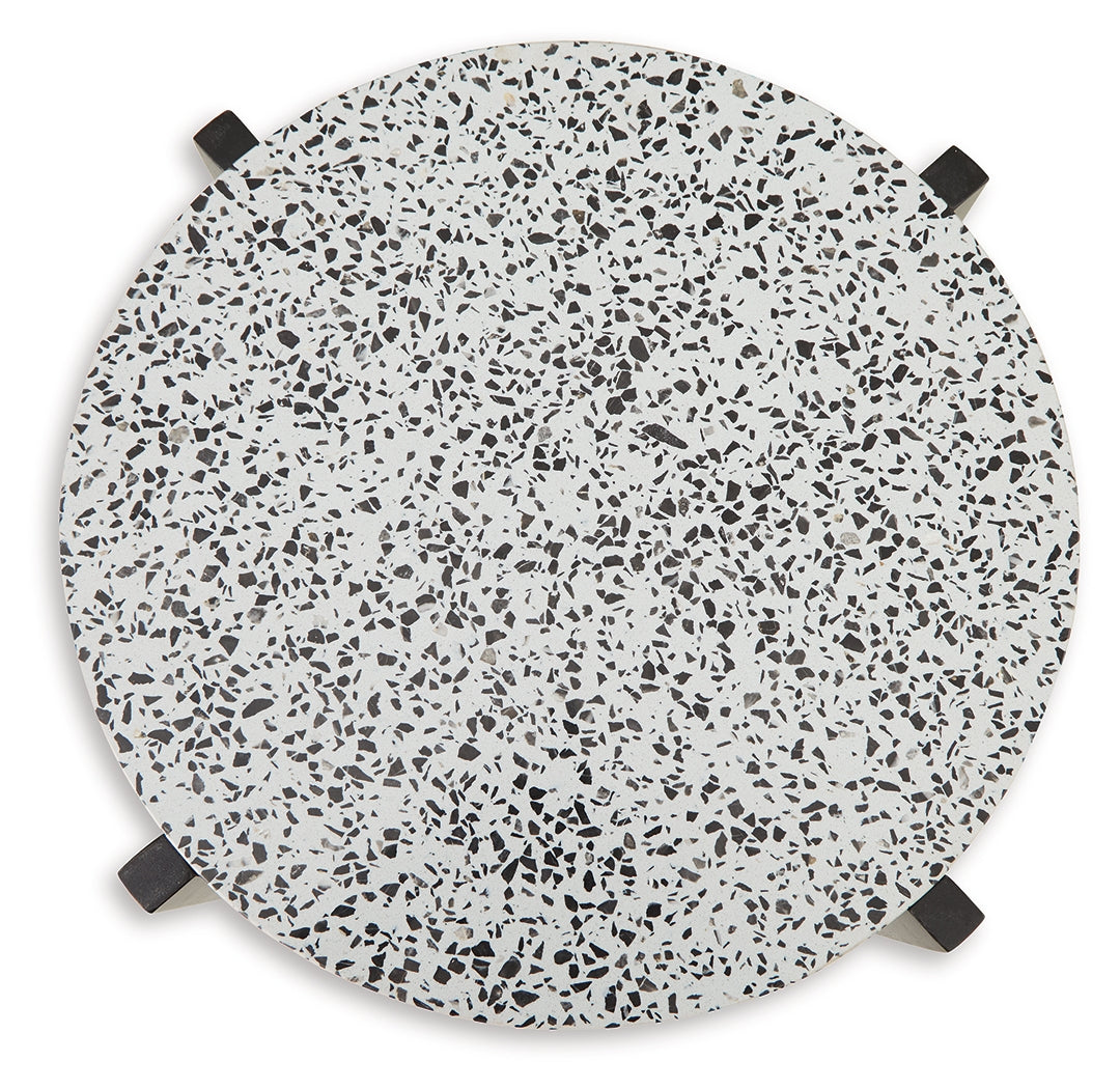 Tellrich Black/White Accent Table - A4000616 - Luna Furniture - Dallas Store