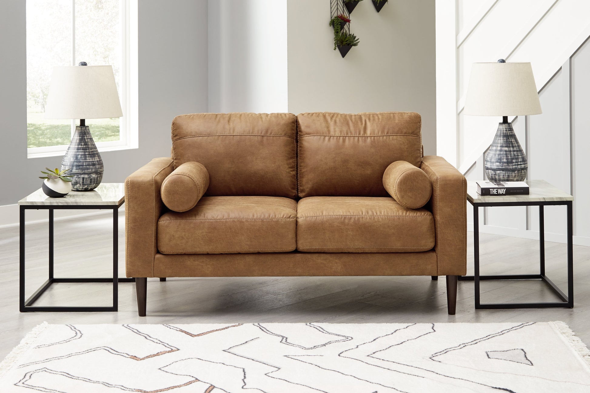 Telora Caramel Loveseat - 4100235 - Luna Furniture - Dallas Store