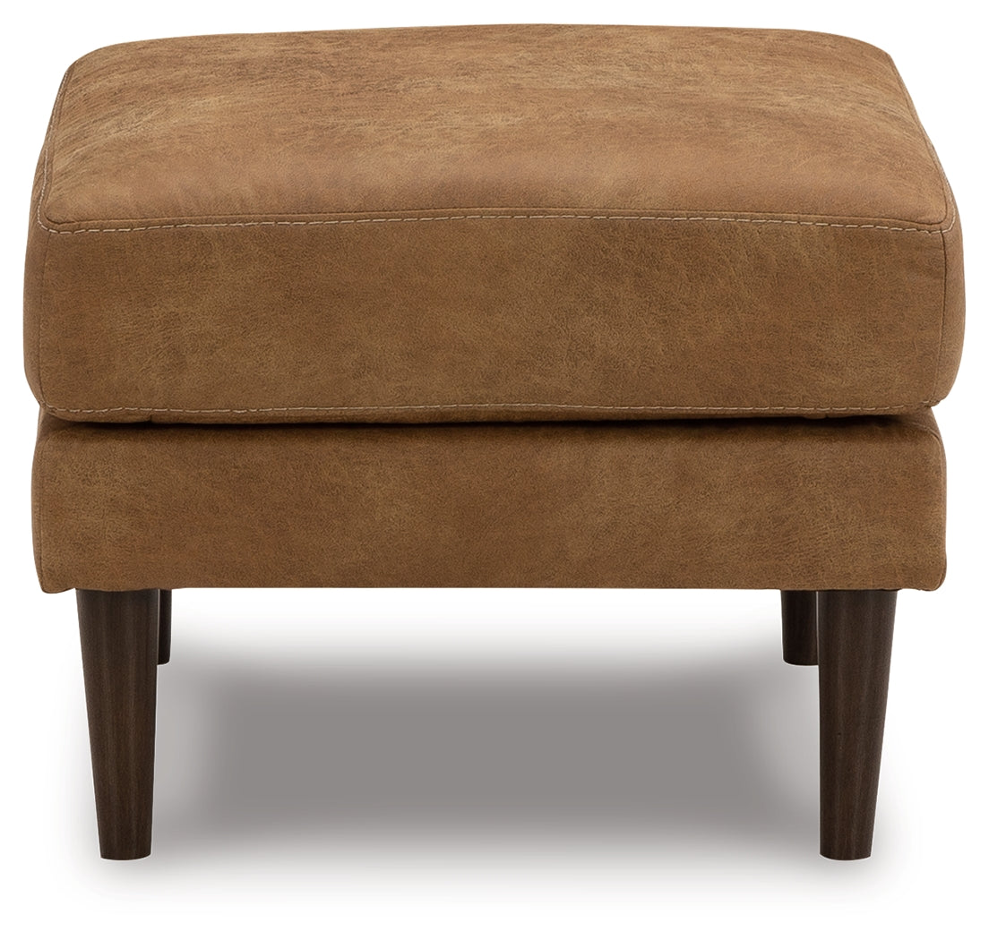 Telora Caramel Ottoman - 4100214 - Luna Furniture - Dallas Store