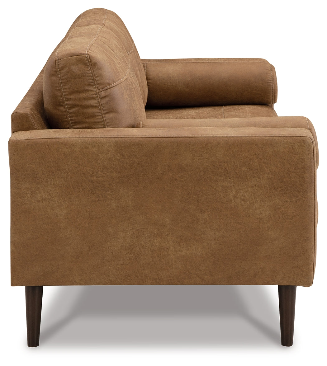 Telora Caramel Sofa - 4100238 - Luna Furniture - Dallas Store