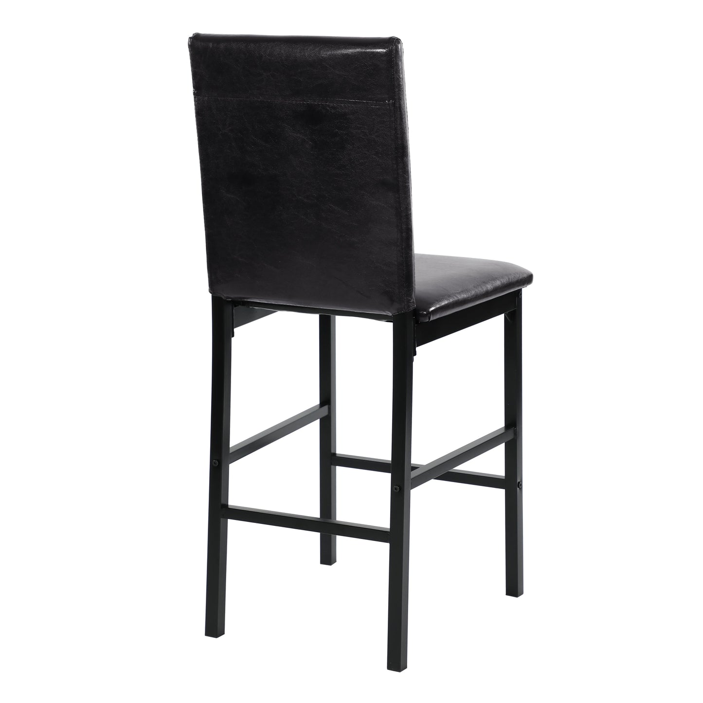 Tempe Brown/Black Marble-Top Counter Height Set - SET | 2601-36 | 2601-24(3) - Luna Furniture - Dallas Store