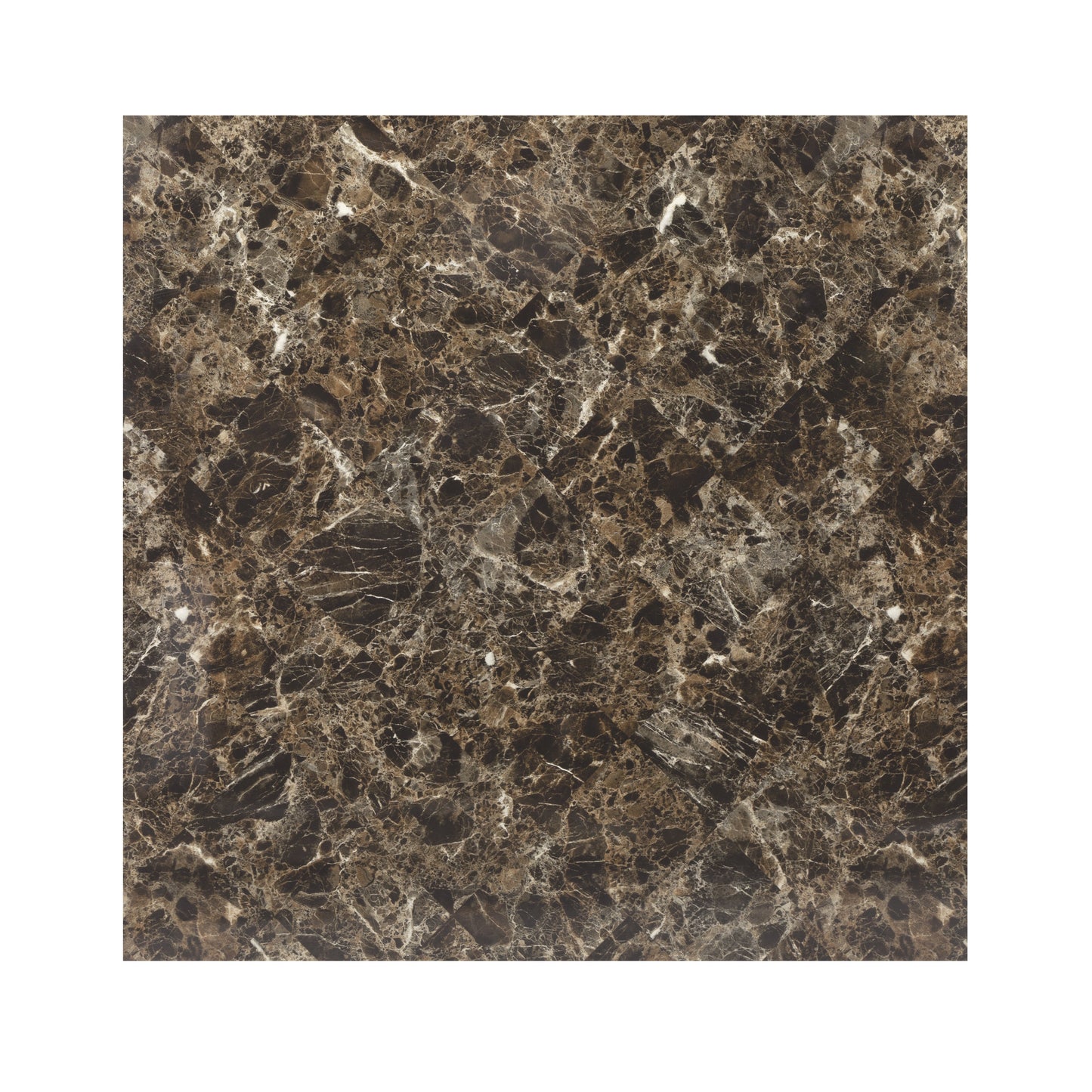 Tempe Brown/Black Marble-Top Counter Height Table - 2601-36 - Luna Furniture - Dallas Store