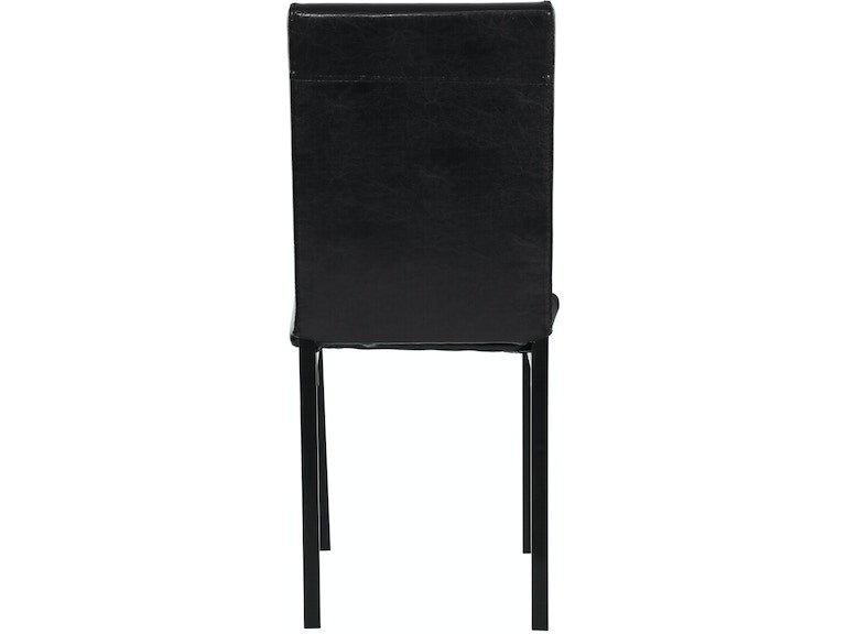 Tempe Brown/Black Side Chair, Set of 2 - 2601S - Luna Furniture - Dallas Store