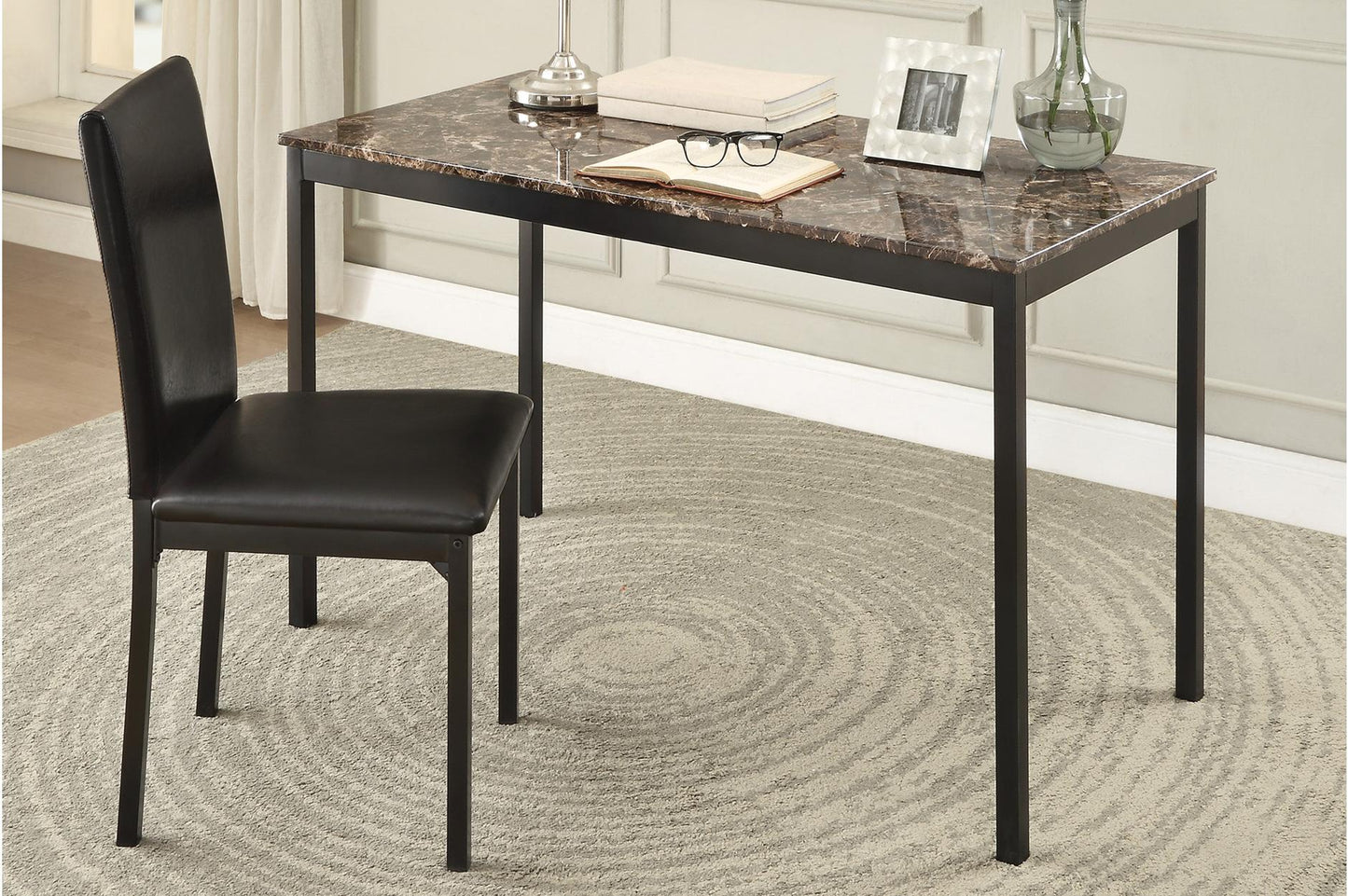 Tempe Writing Desk and Chair - 2601-15 - Luna Furniture - Dallas Store